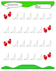 Çizgi Çalışma Sayfaları